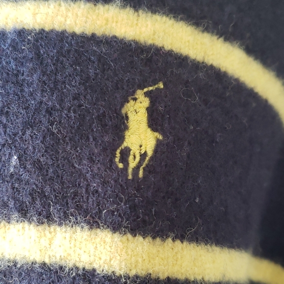 Polo lambswool striped sweater - Picture 2 of 4